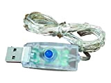 LEDLUX Stringa Led Con USB 5V Filo Rame Ghirlanda Luminoso IP67 8 Modalità Giochi Di Luci Luci Decorative Natale Feste ...