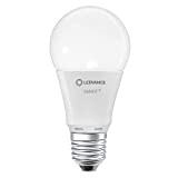 LEDVANCE Lampada LED Smart+, tecnologia Bluetooth, E27, dimmerabile, bianco caldo, 2700 K, sostituisce lampadine da 60W, controllabili con Google, Alexa ...