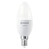 Ledvance Smart Lampadina LED Zigbee Candela, E14, 40 W Equivalenti, Luce Bianca Regolabile