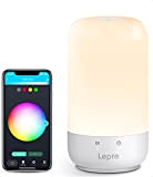 Lepro Lampada da Comodino Touch Intelligente WiFi, Compatibile con Alexa e Google Home, Luce Notturna 16 Milioni Colori RGB e ...