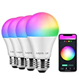 Lepro Lampadina LED WiFi E27, Smart Lampadine Compatibile con Alexa/Google Home, Lampadina Intelligente RGB + Bianco 2700K-6500K, 16 Milioni Colori, ...