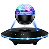 Levitazione Magnetica Suono Colorato Nero Tecnologia Gadget Wireless Bluetooth Subwoofer Altoparlante Creativo,Nero