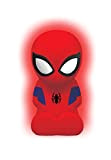 Lexibook Spider-Man Notturna LED per i Bambini, Cambiamento di Colore, Luce soffusa, Batterie, Blu/Rosso