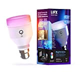LIFX Nightvision A60 1200 lumen [B22], Tutti i colori con infrarossi Lampadina LED Wi-Fi Smart, Non necessita di alcun ponte, ...