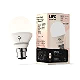 LIFX White A60 800 lumen [B22], Lampadina LED Wi-Fi Smart, Bianco caldo, Attenuabile, Non necessita di alcun ponte, Compatibile con ...
