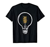 Light Bulb Science Electrician Lineman Cool Novelty Gifts Maglietta