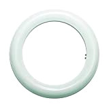 Lighted - Tubo LED circolare, 2G10, 15 W, colore bianco, 215 mm, tubolare, vetro