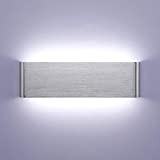 Lightess 16W Applique da Parete Interno Moderno Lampada da Parete LED Lampada a Muro Luce in Alluminio per Soggiorno Camera ...