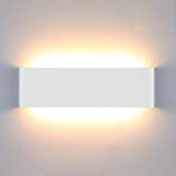 Lightess 16W Lampada da Parete LED Applique da Parete Interno Moderno Lampada a Muro Luce in Alluminio per Soggiorno Camera ...