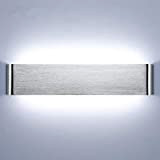 Lightess Applique da Parete Interno Moderno 18W 40CM LED Lampada da Parete Interni Lampada a Muro Luce Notturna Luce in ...