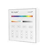 LIGHTEU®, Milight interruttore remoto a parete da 2,4 GHz per 4-zone RGBCCT LED si illumina con MiLight, EasyBulb, ecc. T4, ...