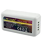 LIGHTEU, Milight Miboxer 2.4GHz LED Controller monocolore WiFi Telecomando-Luminosità Dimmerabile, fut036