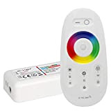 LIGHTEU®, telecomando LED 2.4GHz e controller RF per strisce LED RGBW (RGB + bianco), Milight Miboxer fut027
