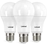 Linkind Dimmerabile Lampadina LED E27, 13W(Equivalenti a 100W), Lampadine A60 Edison 1521 Lumen, Luce Bianca Calda 2700k, ERP, Certificazione CE, ...