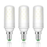 LOHAS ® 9Watt E14 LED Candela Bulbi, 80Watt Lampadina ad Incandescenza Equivalente, 1000Lm, Bianco Caldo 2700K, non Dimmerabile, Piccole Edison ...