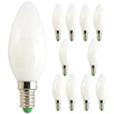 Long Life Lamp Company AC85-265V - Lampadina a LED E14 in tungsteno, 5 W, 500 lm, non dimmerabile, 10 pezzi, ...