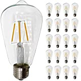 Long Life Lamp Company - Confezione da 20 lampadine alogene E27 Edison da 30 W, luce bianca calda, 2700 K, ...