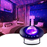 LooEooDoo - Lampada a LED a forma di stella, per illuminazione galassia, luce notturna e camera da letto (versione UFO)