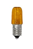 LPGLed | Lampadine LED E14 | 14V - 0,25W | Confezione da 10 pezzi - Ideale per luminarie (Arancione)