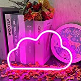Luci al Neon Nuvola Insegna al Neon Nuvola Alimentazione a Batteria o USB Nuvola Neon Per la Camera Natale Festa ...