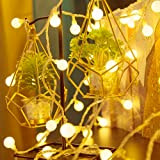 Luci LED a Batteria 6M 40LED Catena Luminosa, Impermeabile Lucine LED Decorative Esterno/Interno per Camera da Letto, Natale Matrimonio Balcone ...