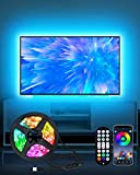 Luci LED TV per TV Led Retroilluminazione, DAYMEET 3M TV Led Striscia di luce per TV 32-60 pollici Dietro RGB ...
