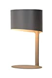 Lucide KNULLE - Lampada da tavolo moderno grigio