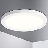 Lumare | 18W LED Plafoniera con sensore di movimento| Extra piatto 19mm | Bianco, rotondo 225mm | 1400lm | Sostituisce ...