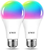 LVWIT Lampadina LED Smart Wifi Attacco E27, Forma A70, 12W Equivalenti a 100W, 1521Lm, Compatibile con Alexa, Echo and Google ...