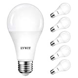 LVWIT Lampadine LED E27,Equivalente Incandescente 126W,6500K Luce Bianca Fredda,1900LM,Non Dimmerabile,Lampada LED a Risparmio Energetico,Consumo Basso,Pacco da 6 Pezzi