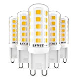 LVWIT Lampadine LED G9 - 3.5W Equivalenti a 40W, 400 Lumen, 3000K Colore Bianco Caldo, Nessun Lampeggio. Non Dimmerabile - ...