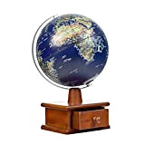 LWSX Touch Lighting World Globes con AR Desktop World Globe per la casa, Il Soggiorno, l'ornamento del Globo geografico Cinese ...