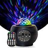 Masshomi Star LED Proiettore per bambini 7 colori 4 modalità APP Telecomando manuale Bluetooth Altoparlante musicale Rumore bianco Timer Luce ...
