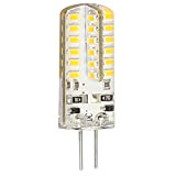 Mengjay-1x Lampadina LED G4 senza sfarfallio DC 12V 4W 250LM bianco caldo 2700K, sostituzione lampada alogena 30W, lampadina G4 LED, ...