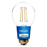 meross Lampadina Intelligente Wi-Fi LED Dimmerabile E27 A19 Vintage Edison, Smart Light Compatibile con Apple HomeKit, SmartThings, Amazon Alexa, Google ...