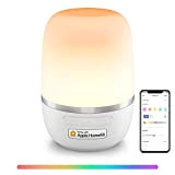 meross Smart Lampada da Comodino a LED Intelligente, Compatibile con HomeKit, Alexa, Google e SmartThings, Luce Notturna Bambini Dimmerabile, per ...