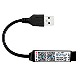 Mini USB 5V RGB Controller Bluetooth Musica LED Striscia di Luce Controller per RGB Nastro Luci Smart APP Control (USB ...