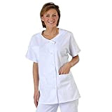 Minshao tops Camicetta Unisex da Laboratorio in Camice Bianco da Tecnico per Abbigliamento da Lavoro Maglietta Donna Elegante Intimo Autunnale ...