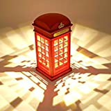 MiYan - Lampada da tavolo a LED per cabina telefonica di Londra
