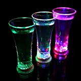 Mobestech bicchieri da bere a led led flash flash light up led light up tazze per club party (5 pezzi)