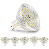 MR16 LED Bulbs Warm White 2700 K, MR16 GU5.3 LED 5 W Replacement for 50 W 40 W 35 W ...