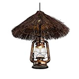 Natural Bamboo Chandelier Wicker Pendant Light Shade DIY Rattan Lamp Shades Creativity Barn Lantern Lamp Hallway Restaurant Decoration Hanging Lighting ...
