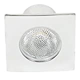 Nobile LED down light Mini FARETTO Q 3,3 W, 22 Grad, cromo/bianco caldo NO-1589370220