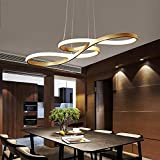 Nota musicale Lampadario moderno Lampada a sospensione creativa a LED 58W lampadario da soffitto a LED Ristorante Soggiorno sala da ...