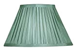 Oaks Lighting - Paralume in tessuto plissettato, stile funghetto, 20 cm Verde salvia