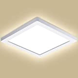 Oeegoo 24W 13mm Ultra magro LED Plafoniera Lampada da soffitto luce da incasso LED quadrata Illuminazione plafoniere 2040LM- Equivalente 150W ...