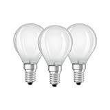 Osram BASE CLAS P Lampada LED E14, 4.5 W, Luce calda, 3 Unità (Confezione da 1)