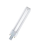 Osram Dulux S 11 W/830 Lampada Fluorescente Compatta, Bianco Caldo, 3000 Kelvin, compact fluorescent light (cfl), g23, tubolare