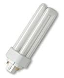 Osram - Lampada fluorescente compatta Dulux T/E PLUS GX24q-3, luce bianca calda (827), 26 W, classe energetica A