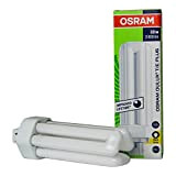 Osram - Lampada fluorescente compatta Dulux T/E PLUS GX24q-3, luce bianca calda (830) 32W